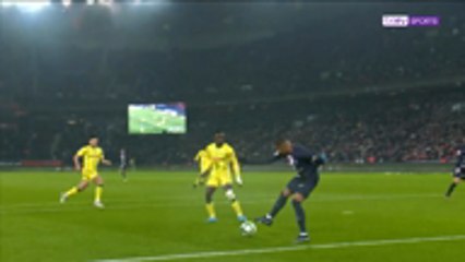 Mbappe back-heel gives PSG the lead
