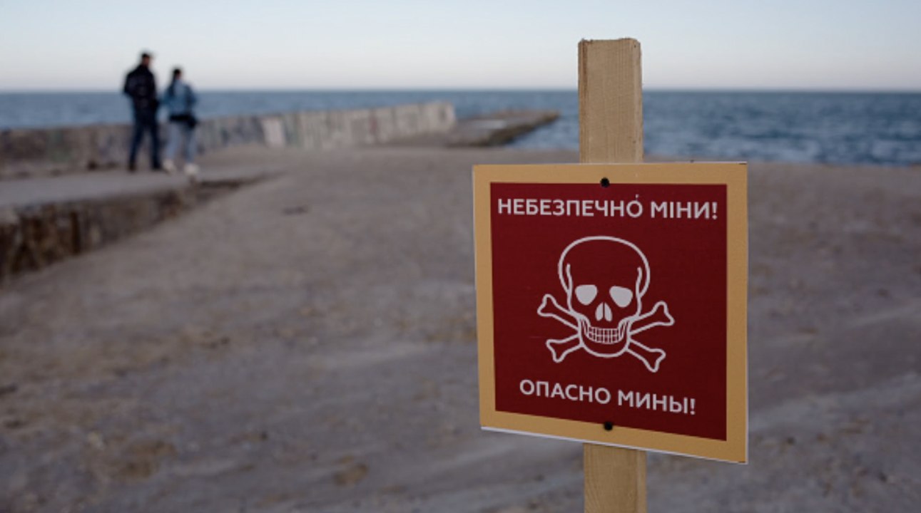 Seemine tötet ukrainische Strandbesucher nahe Odessa