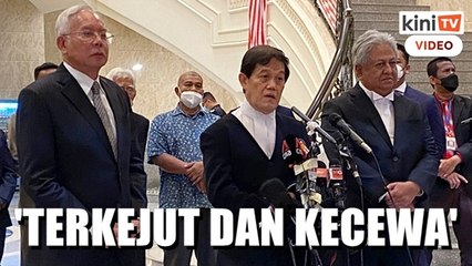 'Terkejut, kecewa, sedih' - Najib, peguam kecewa keputusan mahkamah