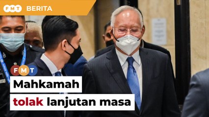 Mahkamah tolak permohonan lanjutan masa peguam baharu Najib