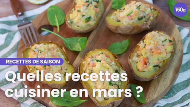 Quelles recettes cuisiner en mars ?