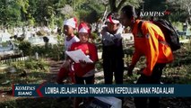 Meriahkan Hari Kemerdekaan RI ke-77, Puluhan Anak di Jember Ikuti Lomba Jelajah Desa!