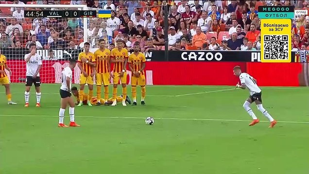 Валенсія — Жирона. Чемпіонат Іспанії. Ла Ліга. Огляд матчу. 1 тур. 14.08.2022. Футбол