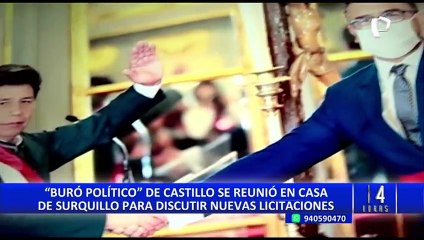 El Sarratea 2: El buró político que creó Castillo para repartir obras del Ministerio de Vivienda