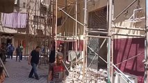 Kilis haber | Ebu Seyfeyn Kilisesi'ndeki çıkan yangın sonrası temizlik ve restorasyon çalışmalarına başlandı