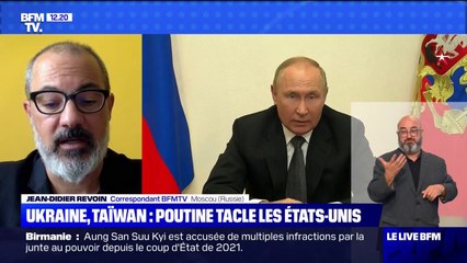 Vladimir Poutine accuse les États-Unis de "faire traîner" la guerre en Ukraine