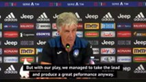 Atalanta deserved to win at Juventus - Gasperini