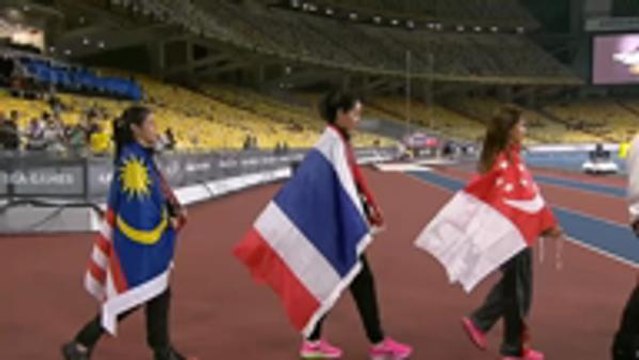 UPACARA PENYAMPAIAN PINGAT | OLAHRAGA | LOMPAT GALAH | WANITA | SEA GAMES KL 2017