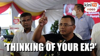 Thinking of your 'ex'? - Amirudin taunts PAS