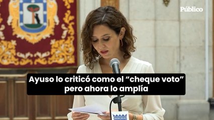 Ayuso y la rebaja del abono: Primero, lo critica, luego, se lo apropia
