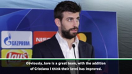 Every opponent will be difficult, not just Ronaldo's Juventus - Pique