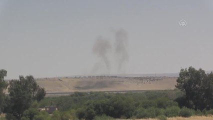 下载视频: Gaziantep haberleri: GAZİANTEP -Terör örgütü YPG/PKK Karkamış ilçesine havan mermisi attı (2)