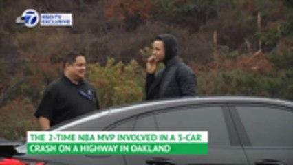 GSW star Steph Curry involved in car crash