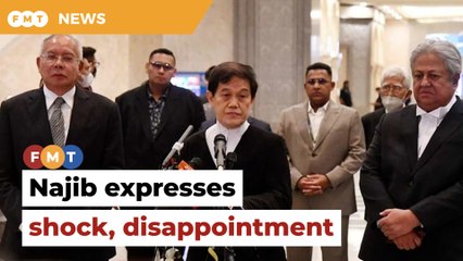 Najib, counsel ‘shocked, disappointed’ after bid to adduce fresh evidence turned down