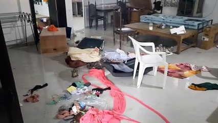 दो मकानों में चोरी, चोरों ने बनाया घर में भी भोजन
