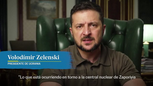 Zelenski condena los nuevos ataques de Rusia cerca de la central nuclear