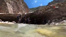 Kayseri haberleri... Kayseri'deki kar tünelleri doğaseverleri kendine hayran bırakıyor
