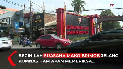 Suasana Mako Brimob Jelang Komnas HAM Periksa Ferdy Sambo dan Bharada E, Dijaga Ketat!