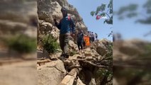 Hakkari haberleri... Dağcılar Şemdinli'deki kanyonları gezdi