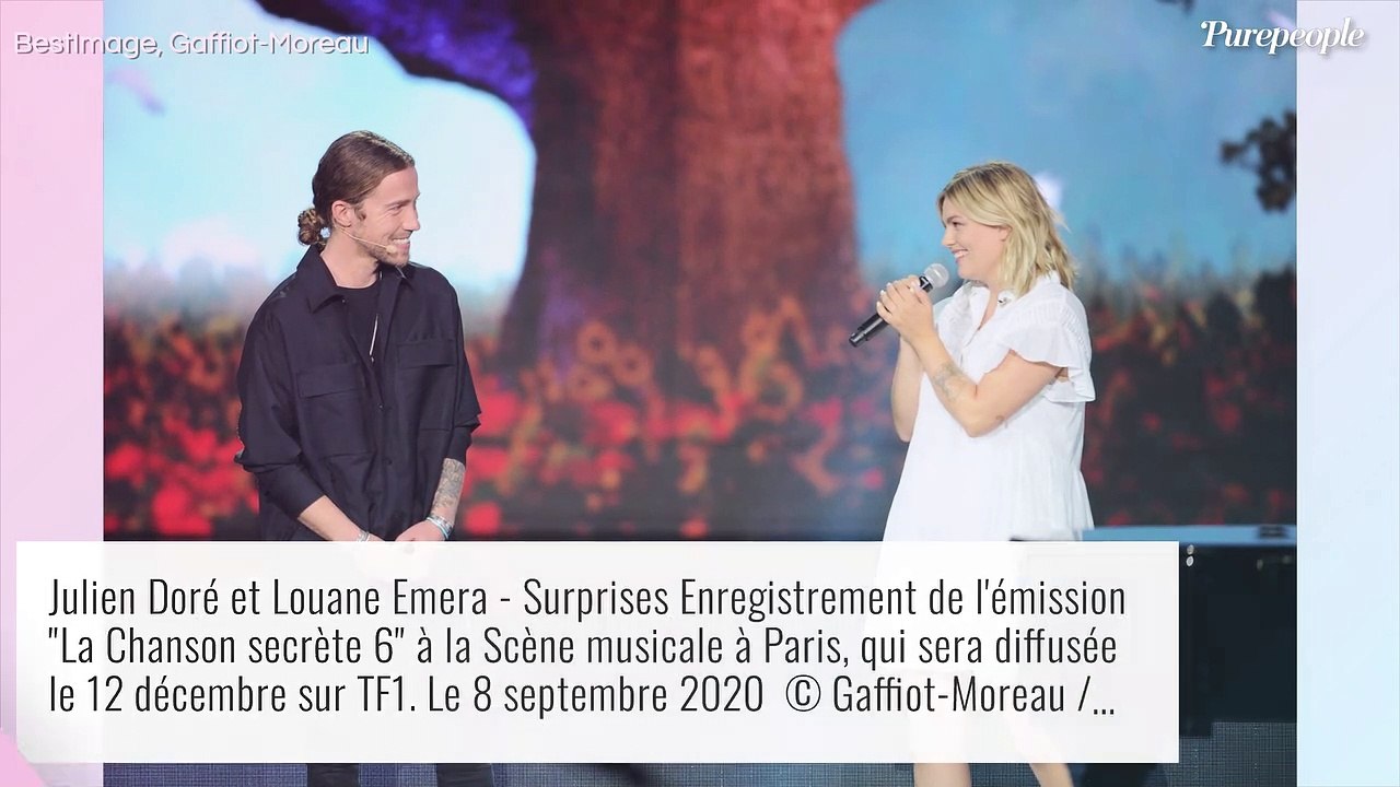 Louane et Julien Doré critiqués : la réponse culte du chanteur plait beaucoup aux internautes !
