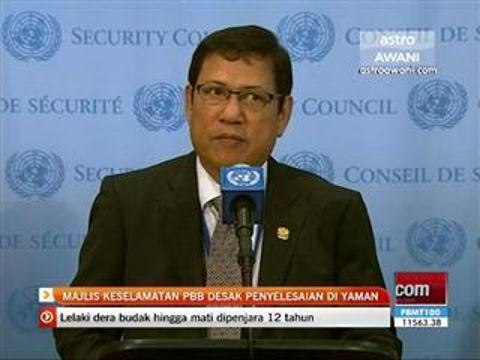 Majlis Keselamatan desak penyelesaian di Yaman