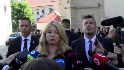 Verejné uctenie pozostatkov kardinála Jozefa Tomka - vyjadrenie  prezidentky SR Zuzany Čaputovej