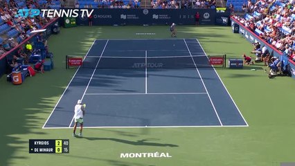 Montréal - Kyrgios continue sa route