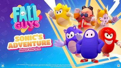 Fall Guys Sonic's Adventure Event Trailer PS