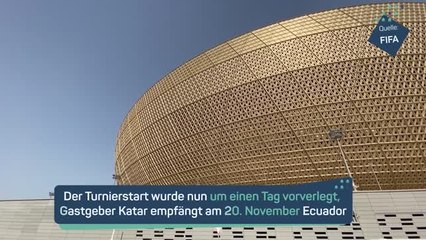 Скачать видео: Countdown: 100 Tage bis zur Fußball-WM in Katar