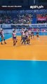 Fans hold breath as Alyssa Valdez limps off with an injury