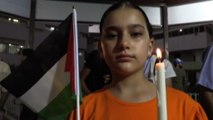 A Gaza la veglia dei bambini per i piccoli palestinesi uccisi