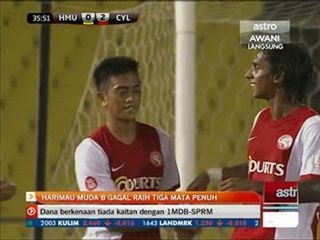 Harimau Muda B gagal raih 3 mata penuh