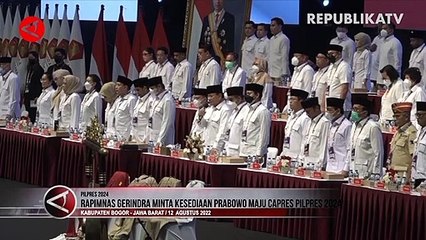 Prabowo Diminta Bersedia Maju Capres di Pilpres 2024
