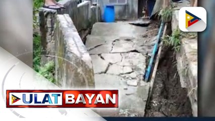Higit 20 pamliya sa Cebu, inilikas dahil sa pagbitak ng lupa sa ilang lugar