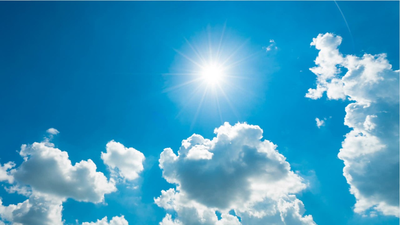 Wochenende bleibt heiß und trocken - Sturm am Montag