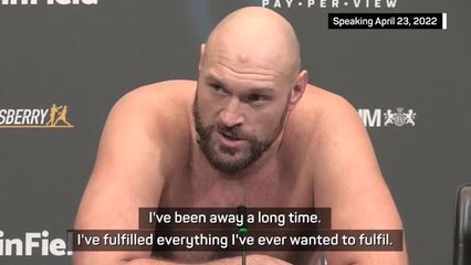 Tyson Fury retires - again!