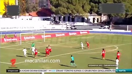 Aydınspor 1923 0-1 Ümraniyespor [HD] 18.01.2017 - 2016-2017 Turkish Cup Group G Matchday 5