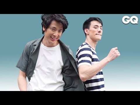 สองหนุ่ม #GQMAN2019 พาไปสนุกในทุกโมเมนต์ตลอดวัน ด้วย Ezy Ankle Pants จาก UNIQLO | GQ Style