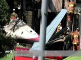 Three dead as small plane crashes into Tokyo suburb