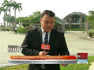 Majlis memperingati setahun tragedi MH17