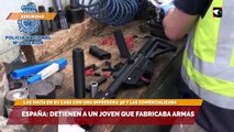 España: detienen a un joven que fabricaba armas