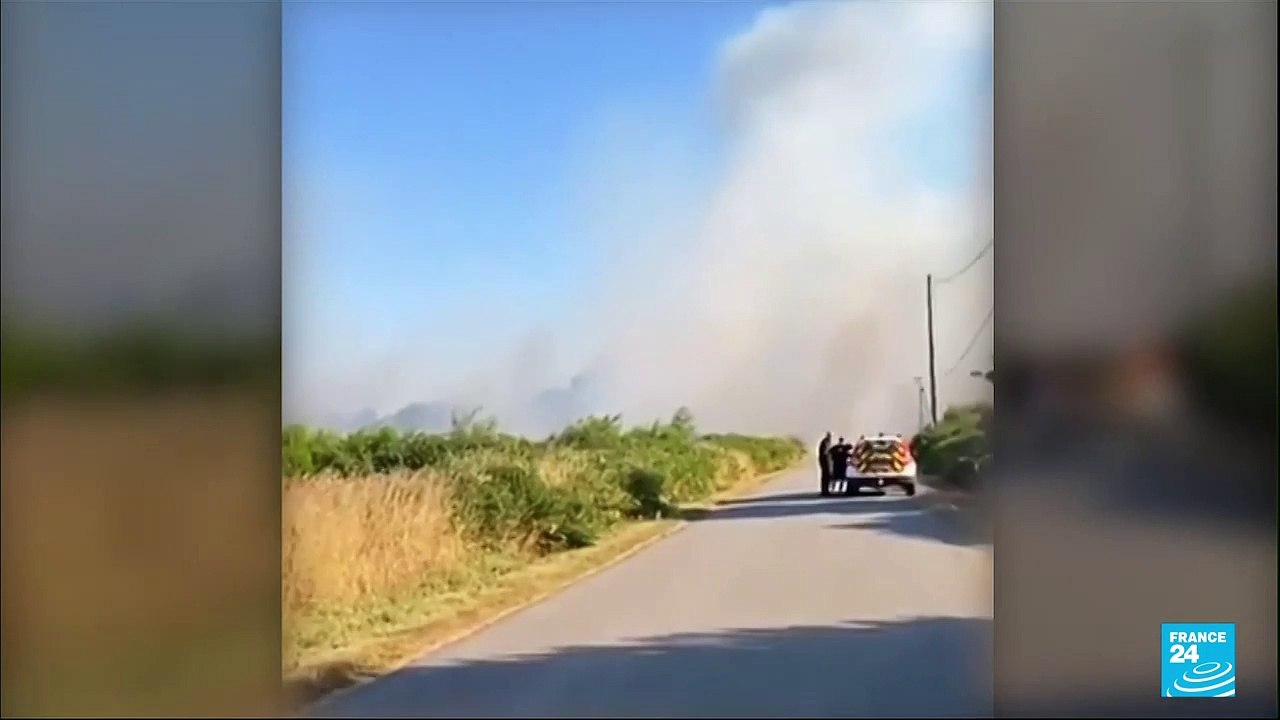 Incendies en Bretagne : la forêt de Brocéliande en proie aux flammes