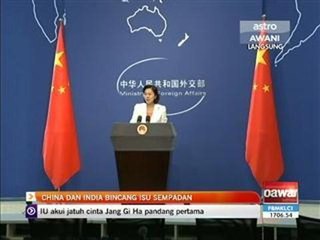 China dan India bincang isu sempadan