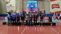 Celebración CV Haris campeón de Liga