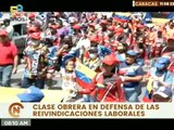 Trabajadores públicos se movilizan en rechazo al robo del patrimonio de los venezolanos