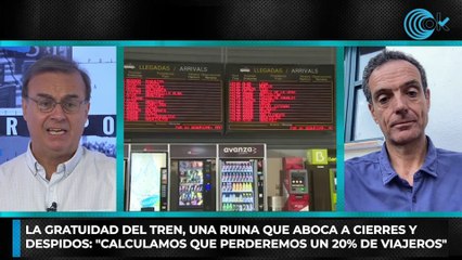 R. Barbadillo: "La gratuidad del tren será la puntilla de muchas empresas de autobuses que cerrarán"