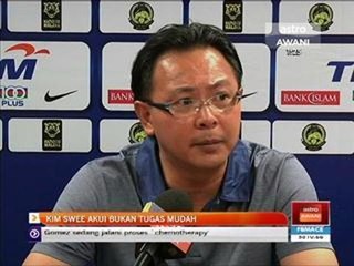 Kim Swee akui bukan tugas mudah