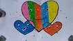 How To Draw Heart For Kids l Happy Heart Drawing l Sad Heart Drawing For Kids l Drawing Coloring Art