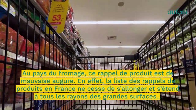 Rappel produit : ce fromage vendu partout en grandes surfaces ne doit pas être mangé !