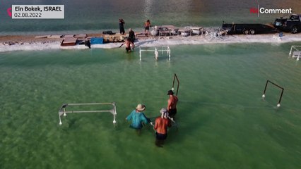 "Magische Verwandlung": Kunst aus dem Toten Meer